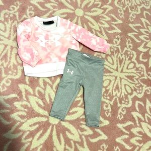 Under Armor Baby Girl Matching Set
